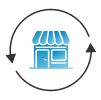 Auto-Syncs data with temple software