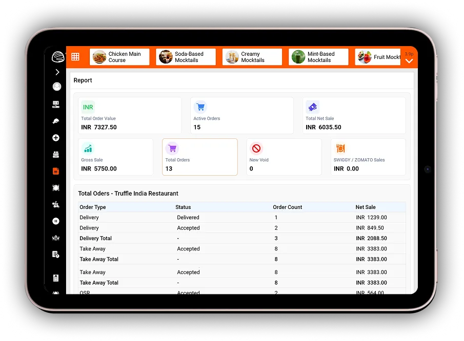 Sales data sync