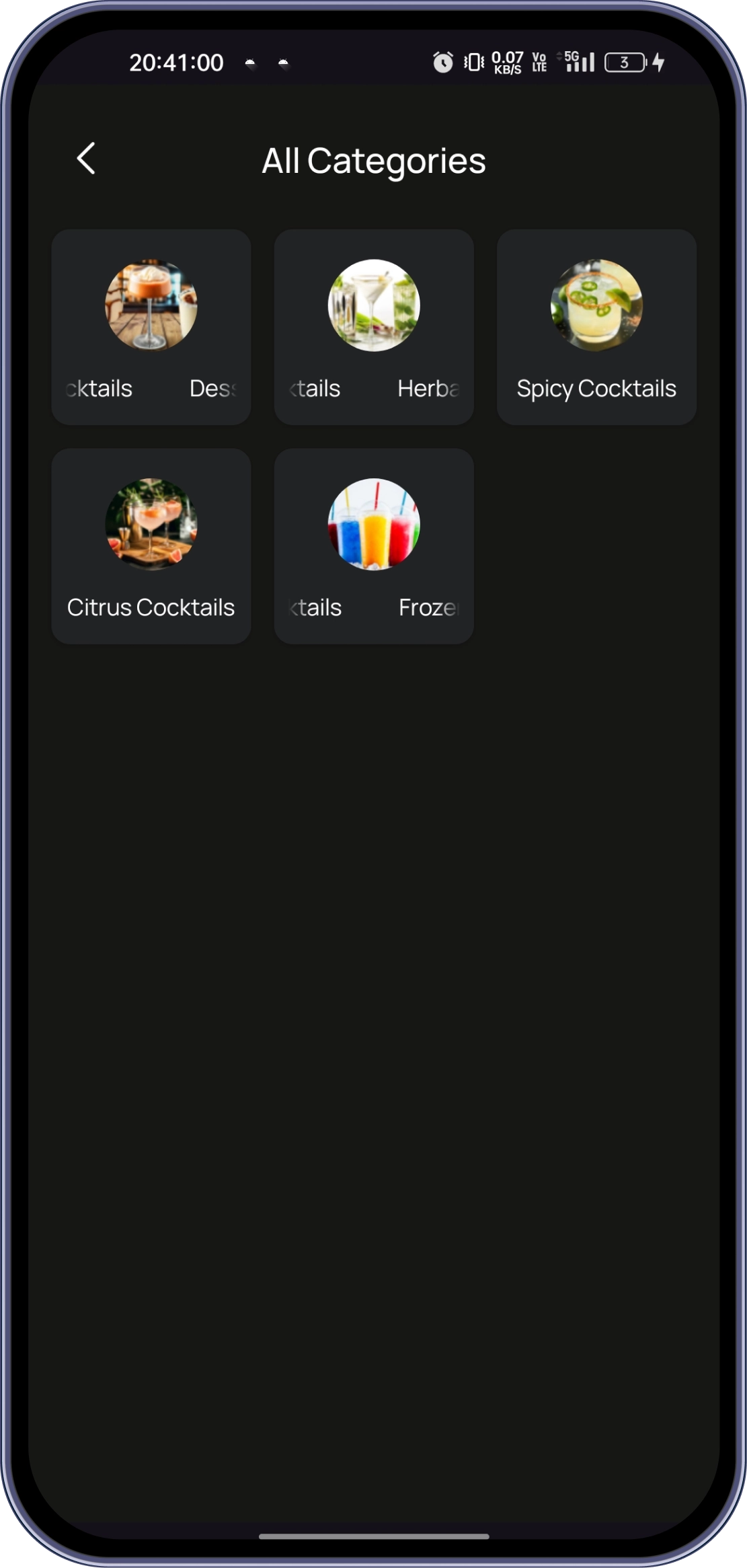 Cocktail customization