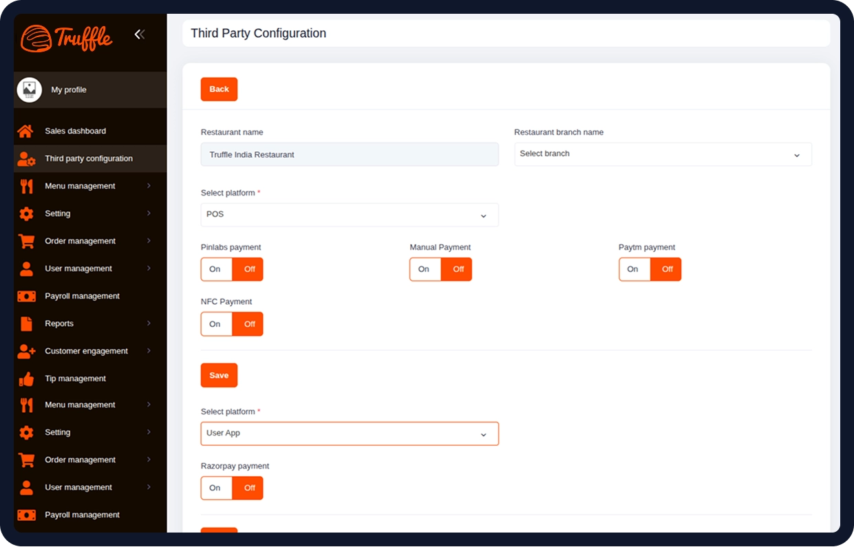 Payment gateway integration