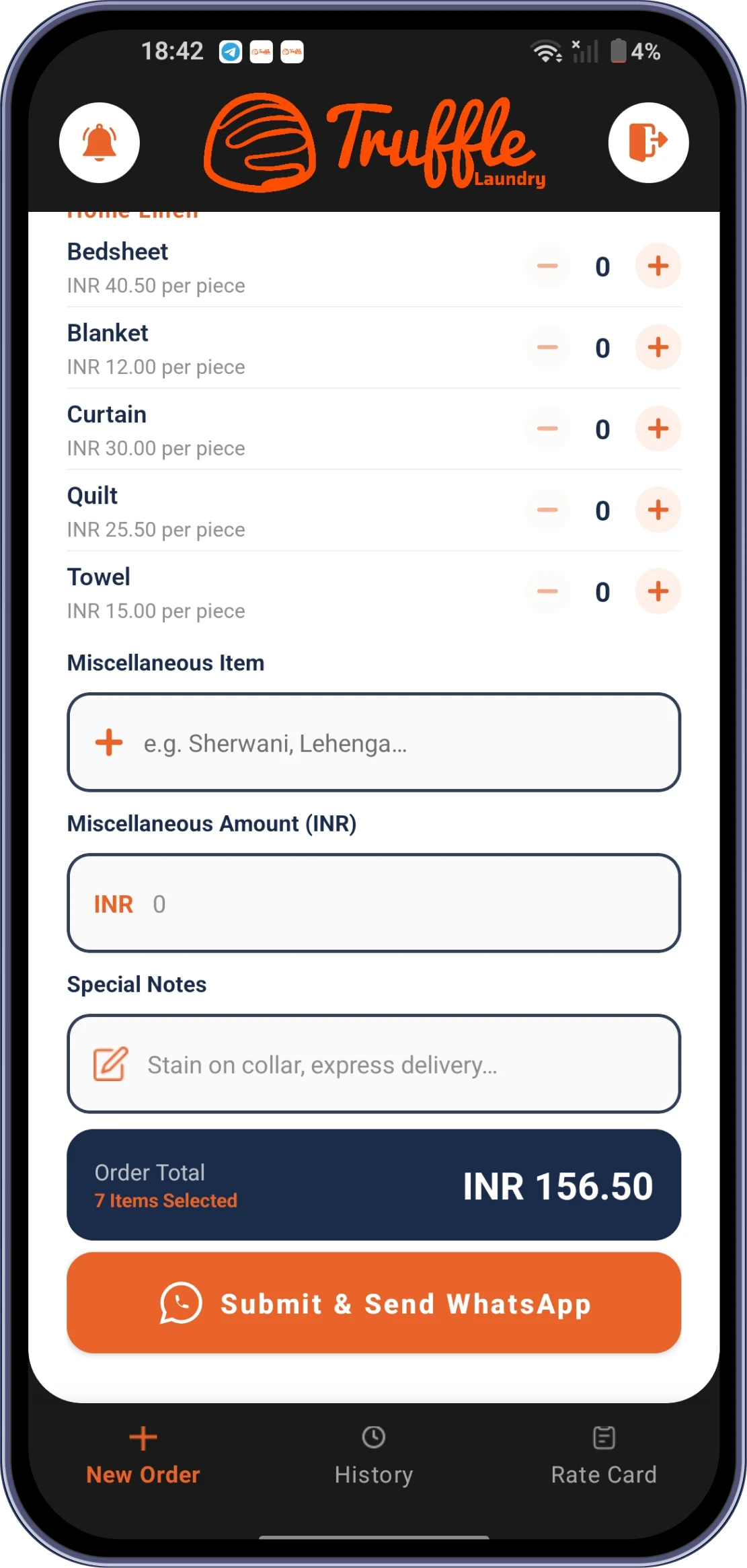 Mocktail Inventory Management