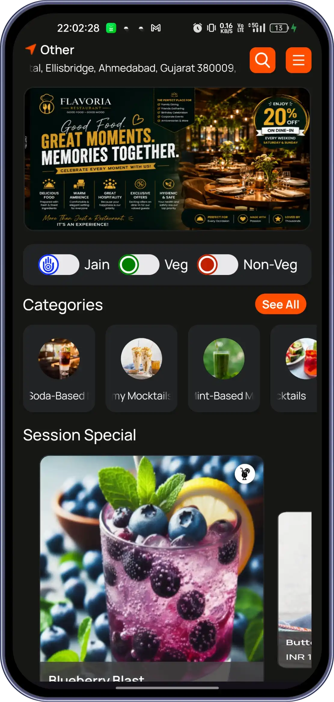 Mocktail POS Dashboard