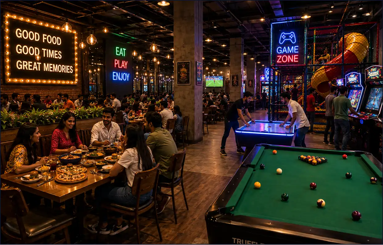 Restaurant entertainment app