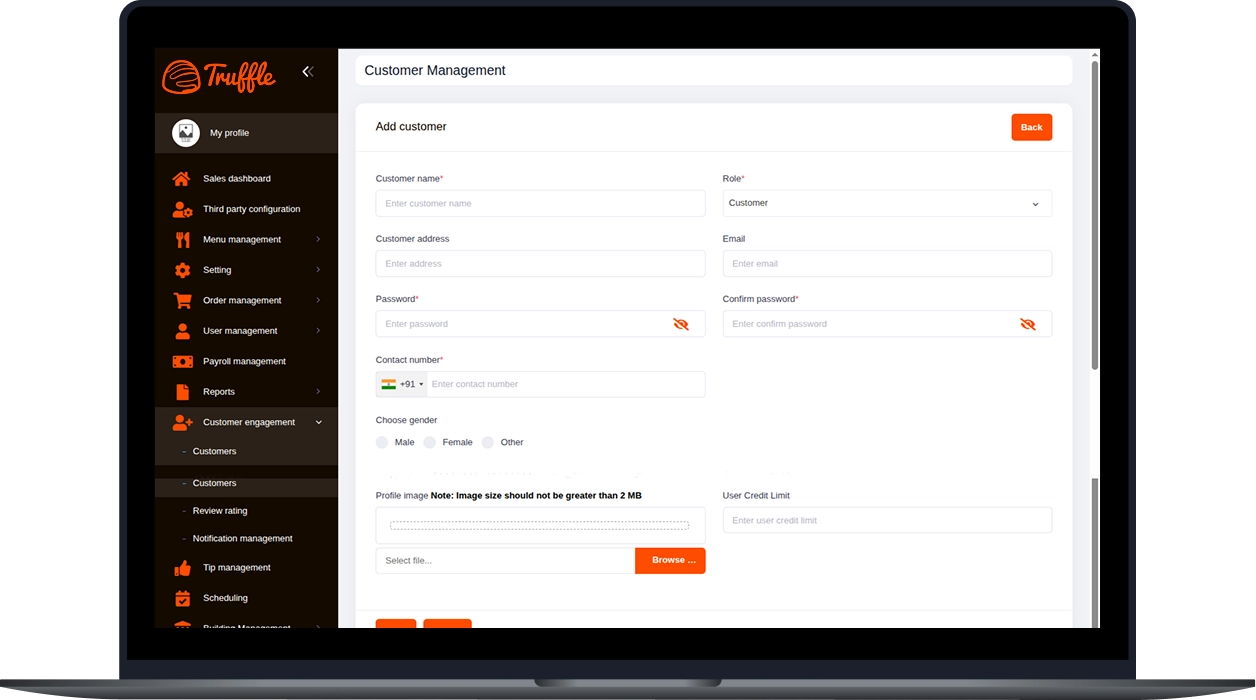Restaurant order management
