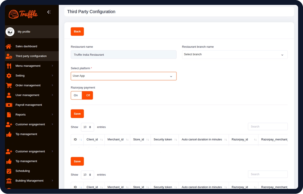 Third-party integrations