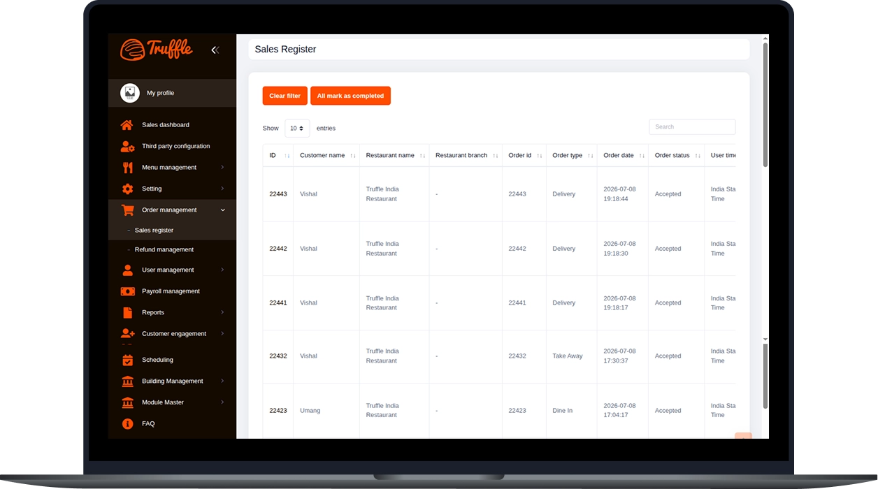 Payment Records