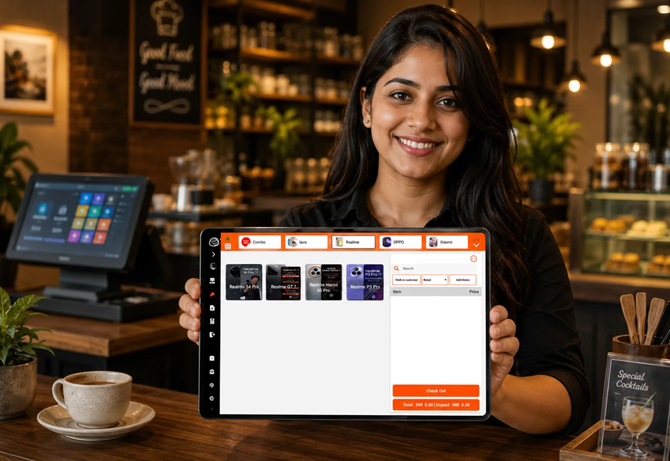 Web POS Features Dashboard