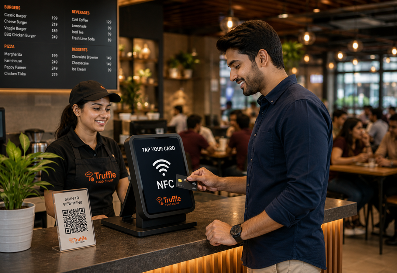 NFC and RFID dashboard features