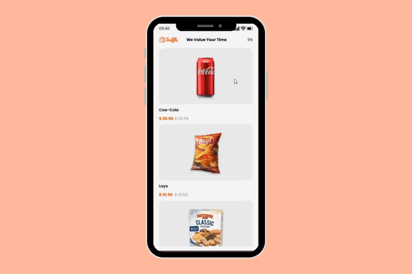 Truffle MicroMarket Mobile Experience